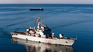 Waage Schiff der italienischen Marine
