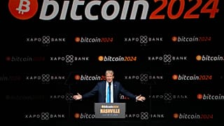 Τώρα ο εκλεγμένος πρόεδρος Ντόναλντ Τραμπ μιλώντας στο συνέδριο Bitcoin 2024 τον Ιούλιο