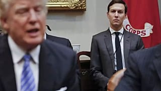 Donald Trump és Jared Kushner, 2018