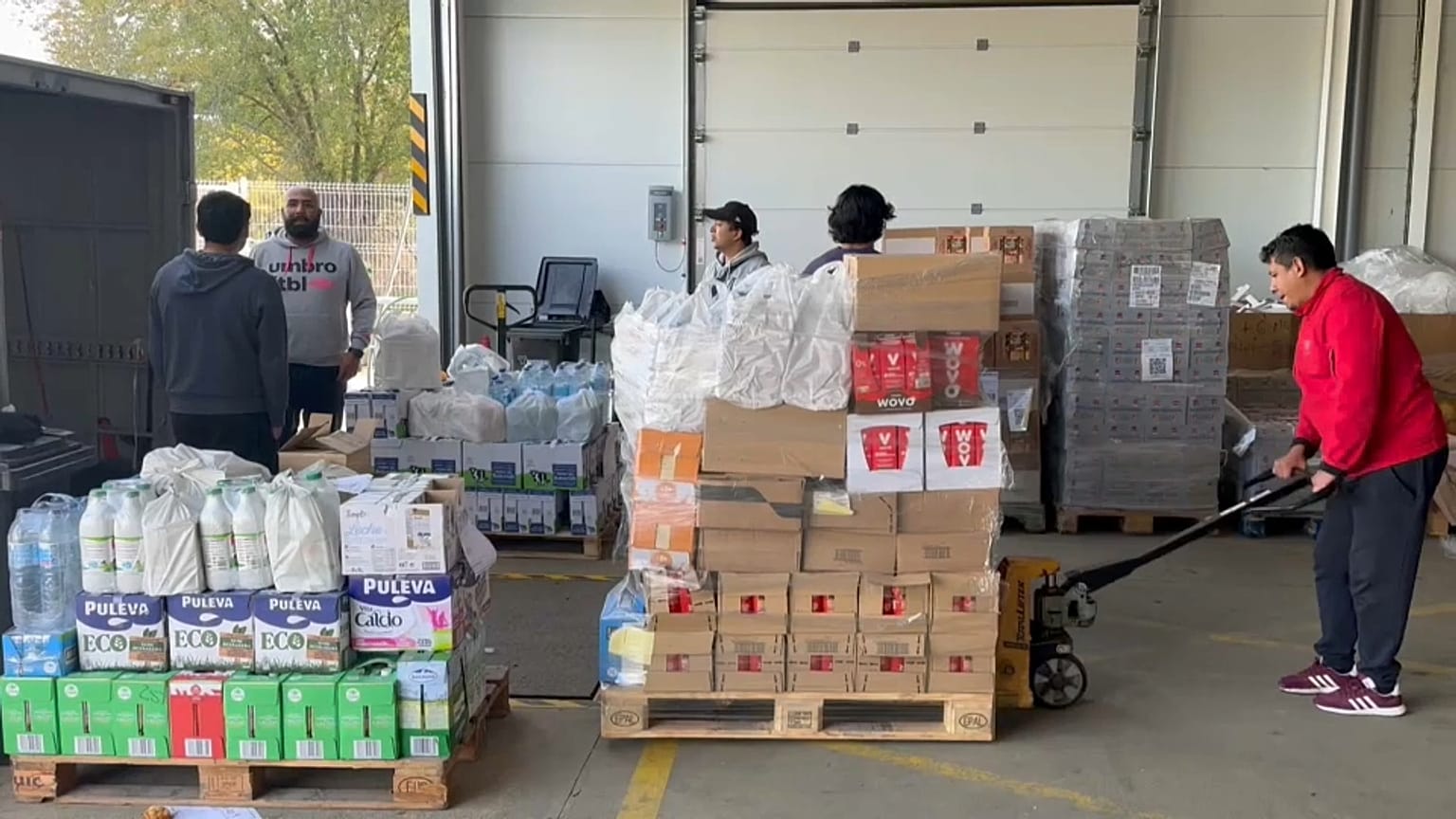 Dons à la Banque alimentaire espagnole