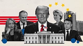 Os líderes da UE estão a tentar afinar a sua resposta conjunta a Donald Trump.