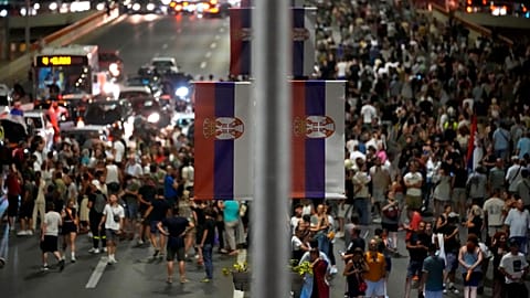 Proteste contro l'estrazione di Litio in Serbia, 10 agosto 2024