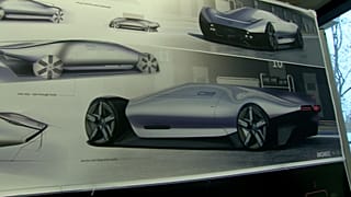 Dizájntervek a MOME Mobility Design Lab stúdiójában