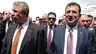 ABB Başkanı Mansur Yavaş (solda) ve İBB Başkanı Ekrem İmamoğlu (Arşiv)