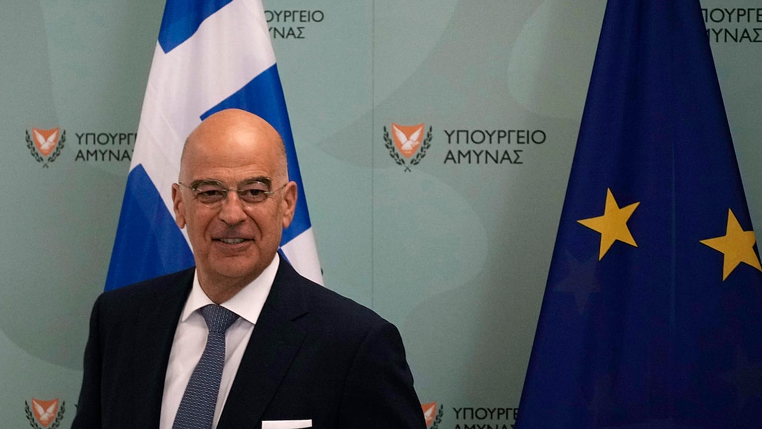 Ο Έλληνας υπουργός Άμυνας Νίκος Δένδιας