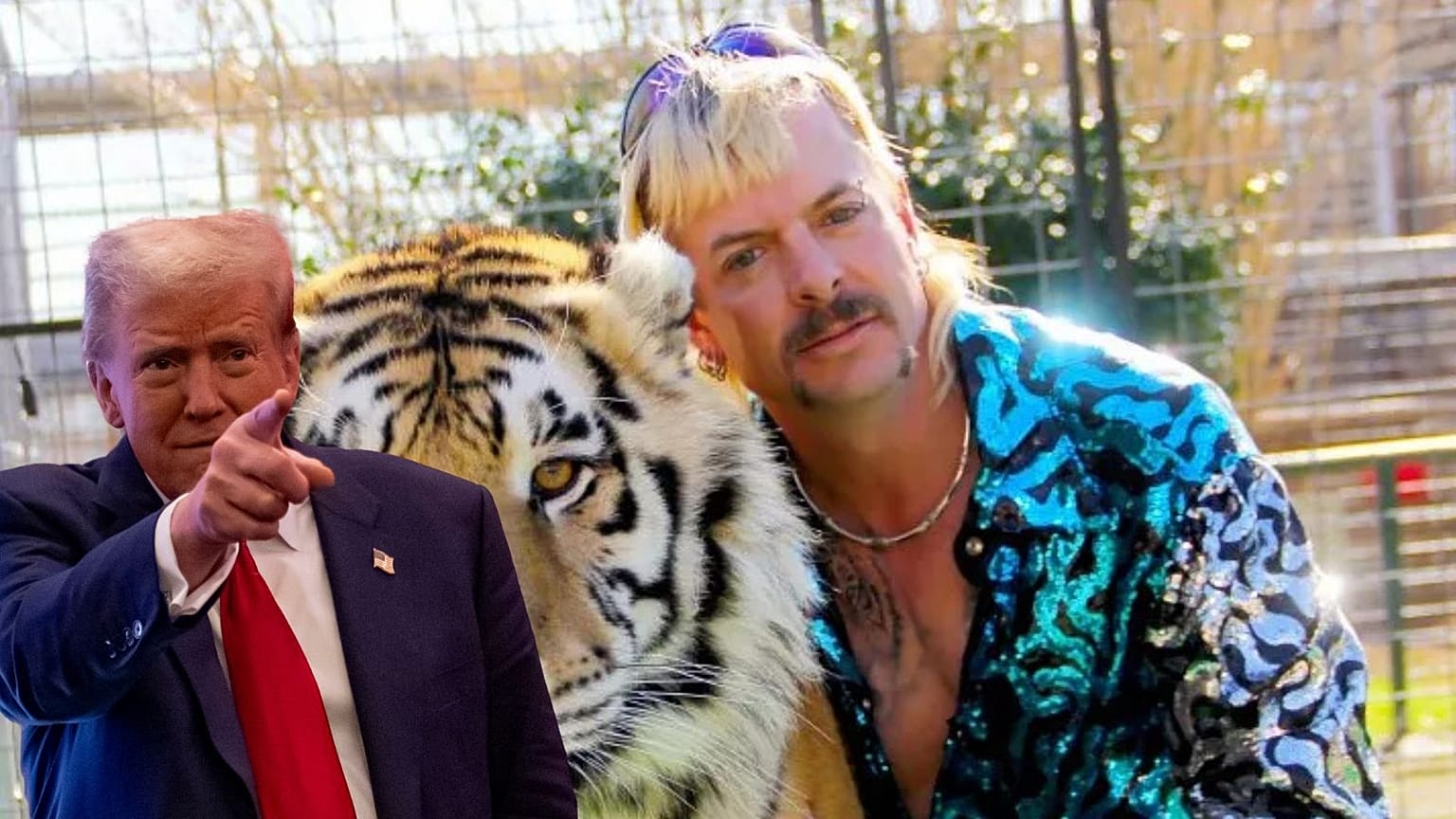 Ο "βασιλιάς των τίγρεων" Joe Exotic εκλιπαρεί τον Ντόναλντ Τραμπ για χάρη και προσφέρεται να ενταχθεί στο υπουργικό του συμβούλιο 