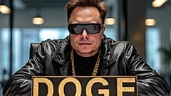 "DOGE" biriminin ismi, Musk'ın X hesabından paylaştığı, yapay zekayla oluşturulmuş bu görselle birlikte duyurulmuştu / Kaynak: Elon Musk