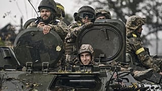 Orosz katonák a donyecki frontszakaszon