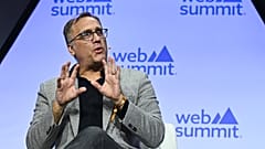 Mark Frein, Chief People Officer da Oyster, durante o primeiro dia da Web Summit 2024 no MEO Arena em Lisboa, Portugal. 12 de novembro de 2024.
