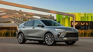 This photo provided by Buick shows the 2025 Envista. The Envista is Buick's least expensive SUV but it doesn't lack style or comfort. (Courtesy of General Motors via AP)