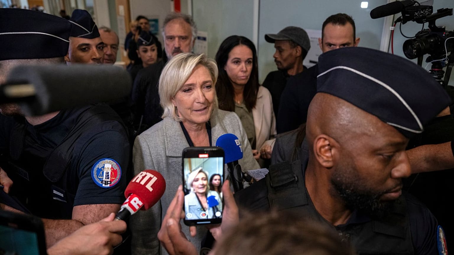 French far-right leader Marine Le Pen