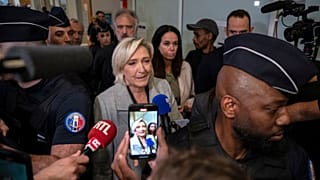 French far-right leader Marine Le Pen