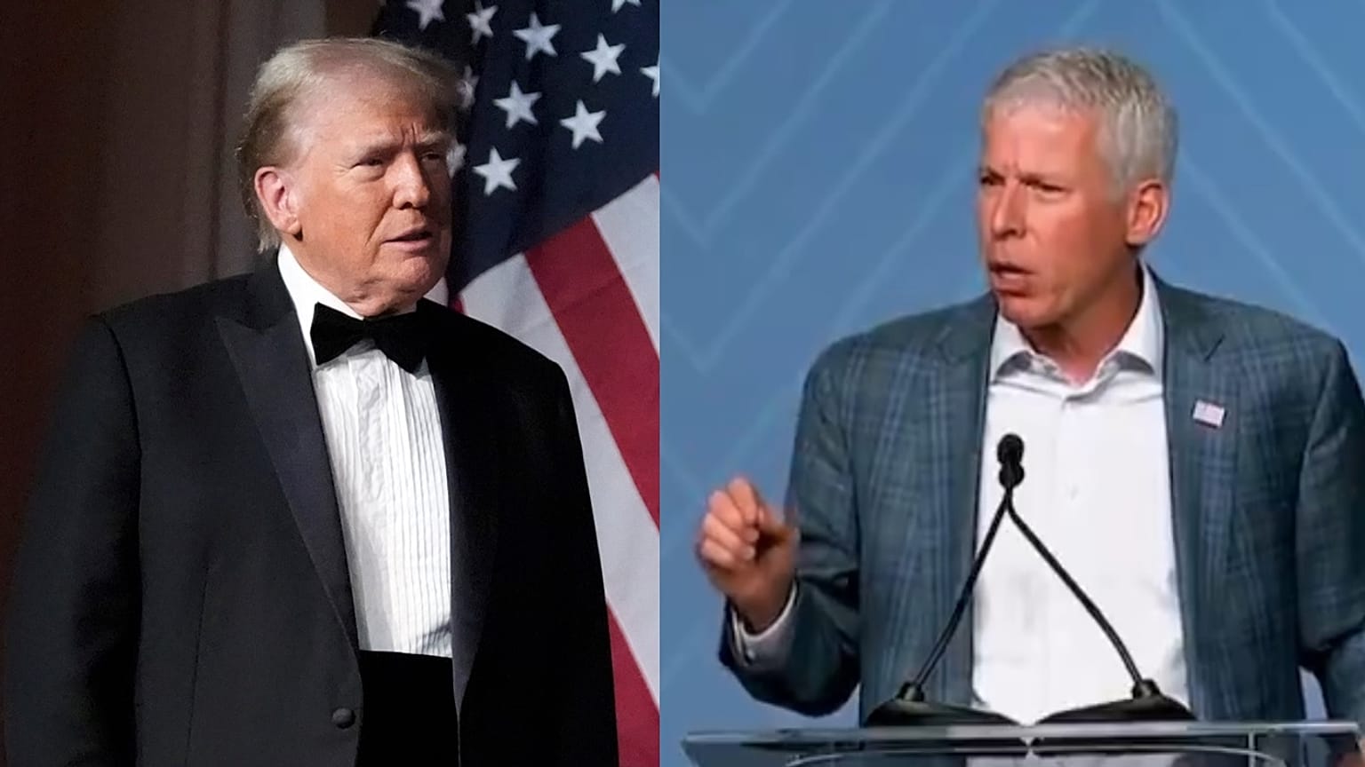 Donald Trump és Chris Wright
