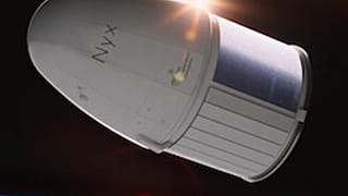 Il NYX - un veicolo spaziale riutilizzabile simile al Dragon di SpaceX