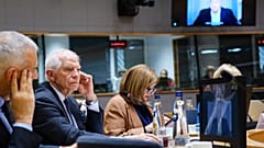 Οι υπουργοί Εξωτερικών της ΕΕ συναντήθηκαν στις Βρυξέλλες τη Δευτέρα.
