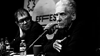 David Cronenberg com António Costa, diretor-adjunto do LEFFEST