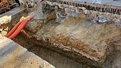 Se descubre una calzada romana de 2.000 años de antigüedad directamente bajo Old Kent Road en Londres