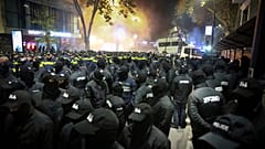 Manifestação foi reprimida pela polícia