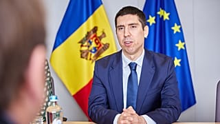 Der moldauische Außenminister Mihai Popşoi