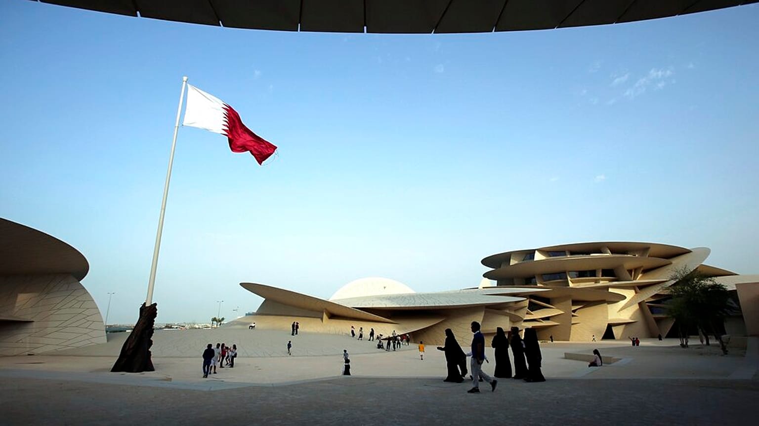  متحف قطر الوطني في الدوحة، قطر، الاثنين، 22 أبريل 2019. 