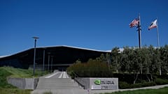 Nvidia's head office building in Santa Clara, California