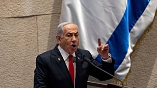 Netanjahu im Knesset