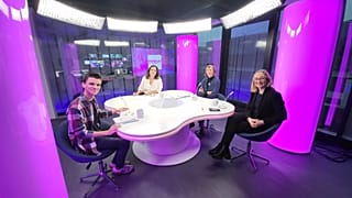 Maïa de la Baume avec Sophie Pornschlegel, Louis Droussin et Esther Bollendorff