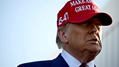 O Presidente eleito dos EUA, Donald Trump, no Texas, em novembro de 2024.