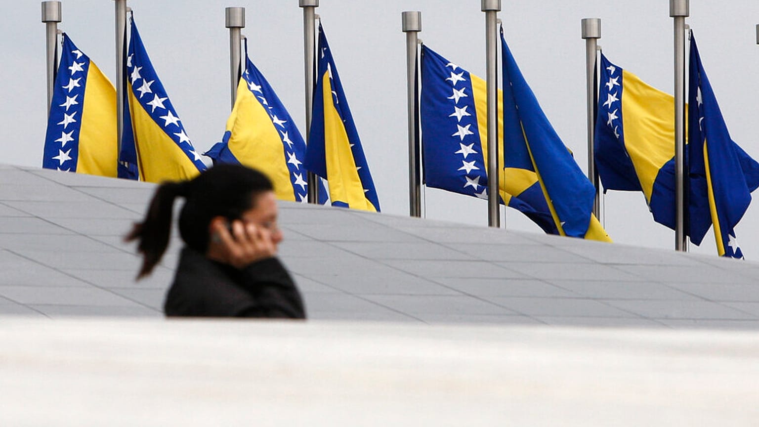 Bosnian flags 