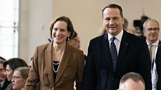Anne Applebaum amerikai történész és férje, Radosław Sikorski 