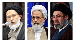 مجتبی خامنه‌ای، علیرضا اعرافی و محمدمهدی میرباقری