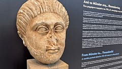 Το μαρμάρινο κεφάλι πρόκειται να εκτεθεί στη Θεσσαλονίκη.