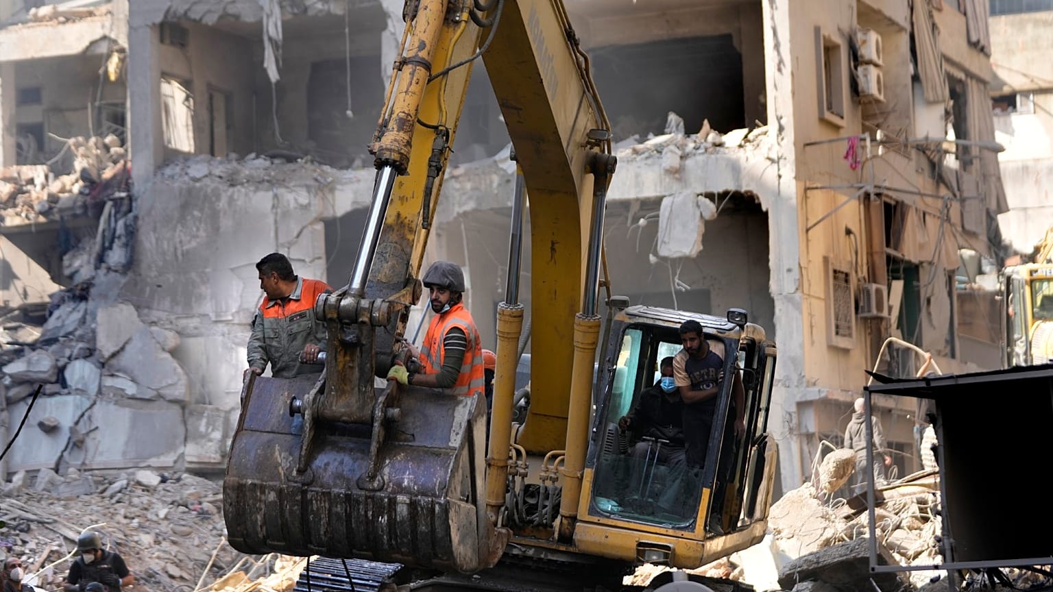 La capital libanesa tras los ataques aéreos israelíes