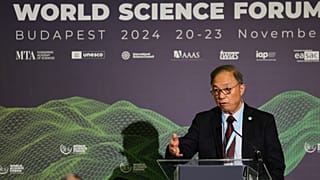 Huadong Guo professzora World Science Forumon 