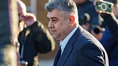 marcel Ciolacu román kormányfő, az elnökválasztás első fordulójának esélyese