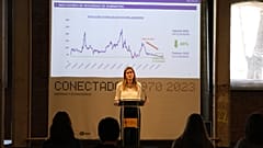 Aagesen, en una comparecencia pública de 2023