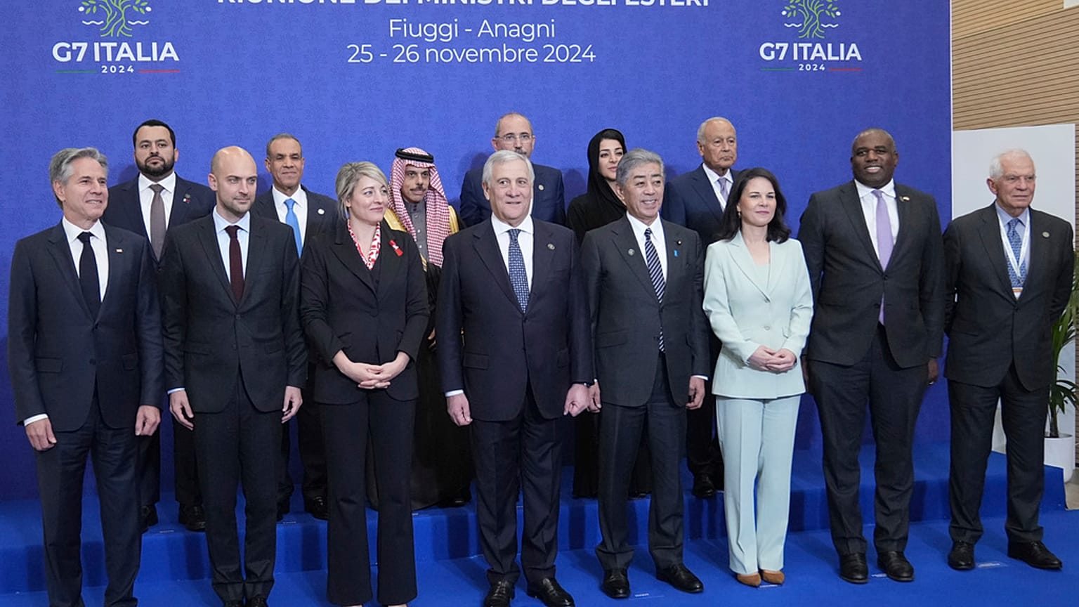 Σύνοδος ΥΠΕΞ της G7 στην Ιταλία