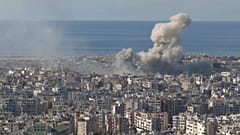 قصف إسرائيلي مكثف على الضاحية الجنوبية لبيروت