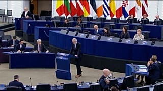 Un débat au Parlement européen à Strasbourg