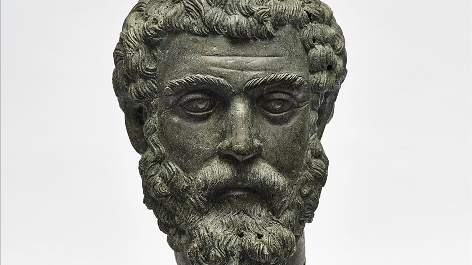 Septimus Severus heykel başı.