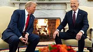 Donald Trump és Joe Biden 2024 novemberében