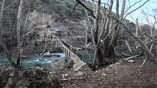 تصویر برگرفته شده ویدئوی ارتش اسرائیل در پیش روی به رودخانه لیتانی