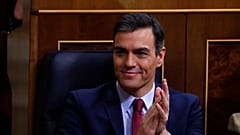 Pedro Sánchez Kongre'de.