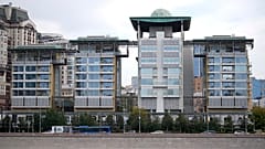 Foto de ficheiro: Vista do edifício da Embaixada Britânica em Moscovo, Rússia, sexta-feira, 13 de setembro de 2024