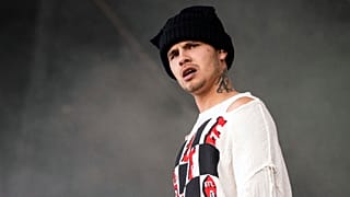 Slowthai Reading Müzik Festivali'nde sahne alıyor, İngiltere, 28 Ağustos 2021. 