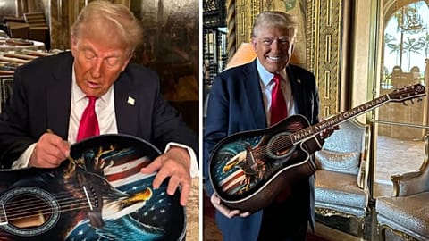 Guitar brand Gibson hits Donald Trump with cease and desist