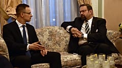Szijjártó Péter és Gorka Sebestyén washingtoni megbeszélése 2017-ben