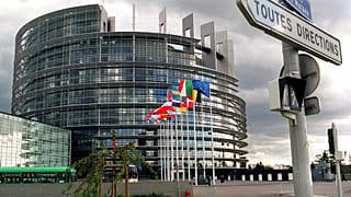 Das Europäische Parlament in Straßburg.