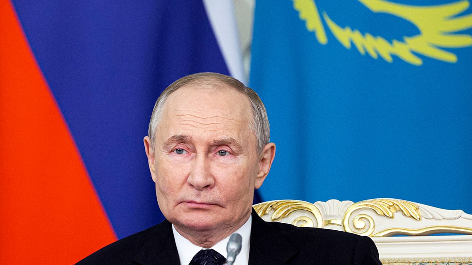 Der russische Präsident Wladimir Putin äußert sich in Kasachstan zu den neuen Oreschnik-Raketen