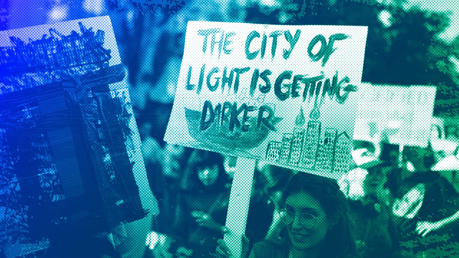 People carry signs and banners during a protest against Portugal's housing crisis in Lisbon, September 2024